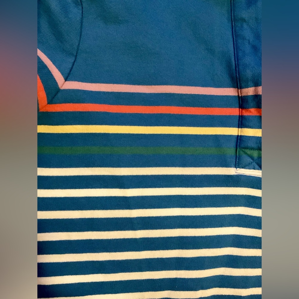 🌱L.L. Bean blue and multi color Sweatshirt - Picture 7 of 8